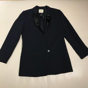 Forte Forte Women's "IL TUXEDO" Navy Jacket